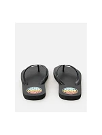 Plážové žabky RIP CURL Wetty Fade Bloom Open Toe – Bo černé