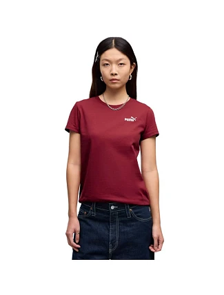 Dámské tričko Puma ESS Small No.1 Logo Tee(s) hnědé 682373 23