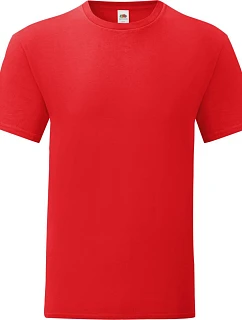 Fruit of the Loom Iconic 150 T Pánské tričko 16.1430 red
