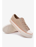 Pánské Tenisky Na Platformě Big Star RR174323 Béžové