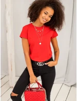 Tričko RV TS 4623.86 červená Tričko RV TS 4623.86 červená