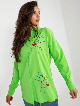 Košile TO KS 7521.26X světle zelená