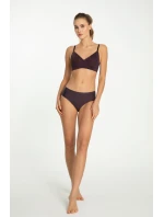 Spodní díl bikin Dark Plum Simple Classic - Julimex