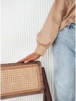 Dámská košile KLARA camel FashionStreet DY0371