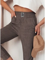 Dámské manšestrové kalhoty LORIST šedé FashionStreet UY2056 Dámské manšestrové kalhoty LORIST šedé FashionStreet UY2056