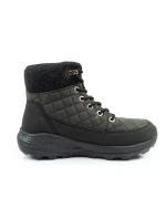 Lee Cooper dámská zimní trekingová sportovní obuv zateplená černá ekologická kůže dámské