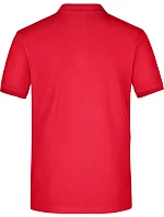 Daiber JN 710 Pánské elastické piqué polo 02.0710 red Daiber JN 710 Pánské elastické piqué polo 02.0710 red