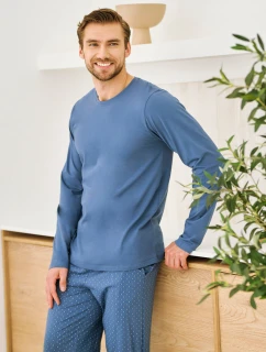 3474 PÁNSKÉ DLOUHÉ PYŽAMO LORENZO M-2XL