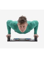 Multifunkční push-up deska HMS PU10 červená