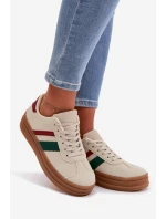 Dámské tenisky na platformě Béžové Janivelle Dámské tenisky na platformě Béžové Janivelle