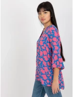 Dámská halenka D73771M11062C růžová - FPrice Dámská halenka D73771M11062C růžová - FPrice