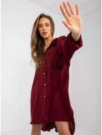 Šaty DHJ SK 13938 1.63P bordó