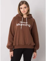 Mikina EM BL 651/1.21X tmavě hnědá Mikina EM BL 651/1.21X tmavě hnědá