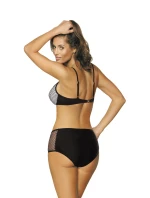 Plavky Martha Bianco M-477 (2) bílo-černé - Marko Plavky Martha Bianco M-477 (2) bílo-černé - Marko