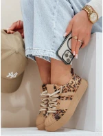 Dámské sportovní tenisky SNEAKI s leopardím potiskem FashionStreet ZY0821