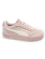 Puma dámské sportovní boty Carina Mia SD v pudrově růžové barvě, kožené, pohodlné dámské tenisky Puma dámské sportovní boty Carina Mia SD v pudrově růžové barvě, kožené, pohodlné dámské tenisky