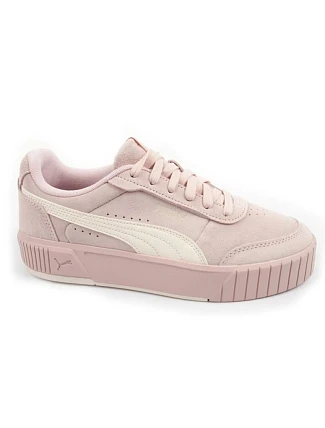 Puma dámské sportovní boty Carina Mia SD v pudrově růžové barvě, kožené, pohodlné dámské tenisky Puma dámské sportovní boty Carina Mia SD v pudrově růžové barvě, kožené, pohodlné dámské tenisky