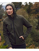 Clique Padded Hooded Softshell Women Dámská zateplená softshellová bunda s kapucí 67.0953 dark navy