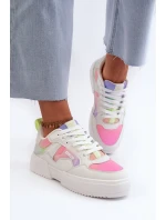 Dámské tenisky Big Star NN274359 s paměťovou pěnou systému Memory Foam v multifunkčním vzoru