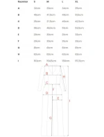 M883 Kombinéza džínového vzhledu - grafitová
