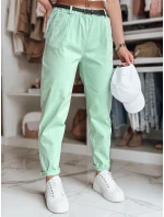 Dámské kalhoty chinos s páskem RELCIX mint FashionStreet UY2581