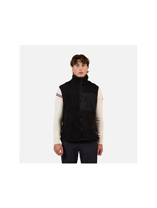 Pánská vesta ROSSIGNOL All Track Sherpa Vest, černá Pánská vesta ROSSIGNOL All Track Sherpa Vest, černá