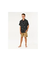 Chlapecká košile RIP CURL Eternal Shred Ss Shirt-Boy, černá Chlapecká košile RIP CURL Eternal Shred Ss Shirt-Boy, černá