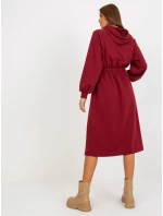 Dámské šaty RV SK 8336 kaštanové Dámské šaty RV SK 8336 kaštanové