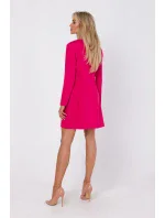 Dámské šaty  M753 růžové - MOE