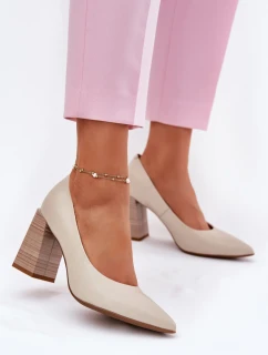 Lodičky na sloupku model 213892 Step in style