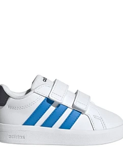 Adidas Grand Court 3.0 Dětská obuv bílá HP3536