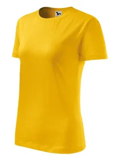Classic New tričko dámské žlutá