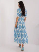 Dámské šaty DHJ SK 19125.10X Bílo-modré - FPrice