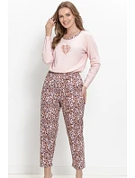 3622 DÁMSKÉ DLOUHÉ PYŽAMO PINKI M–XL 3622 DÁMSKÉ DLOUHÉ PYŽAMO PINKI M–XL