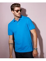 Daiber JN 708 Pánské pima piqué polo 02.0708 black Daiber JN 708 Pánské pima piqué polo 02.0708 black