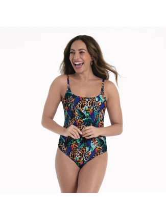 Style Mona jednodílné plavky 7774 multi colour - RosaFaia