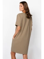 Italian Fashion Karina tunika krátká délka barva: velbloudí