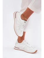 Kožené Dámské Sportovní Boty Tenisky Daniel Lopez Just Dare SS2D4042 Bílé Kožené Dámské Sportovní Boty Tenisky Daniel Lopez Just Dare SS2D4042 Bílé