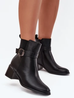 Boty na podpatku model 216655 Step in style