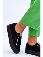 Dámské Tenisky na platformě Cross Jeans LL2R4039 Černá