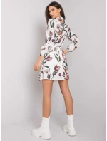 Šaty RO SK E01.49P bílá zelená Šaty RO SK E01.49P bílá zelená