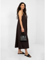 RV SK šaty A1088.29 tmavě hnědé RV SK šaty A1088.29 tmavě hnědé
