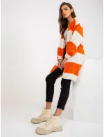 Svetr TW SW BI M3022.29X oranžová Svetr TW SW BI M3022.29X oranžová