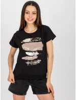 Dámské tričko RV BZ 8953.41P černé - FPrice Dámské tričko RV BZ 8953.41P černé - FPrice