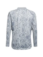 Dětské brankářské tričko adidas Condivo 22 s dlouhým rukávem šedé HB1646