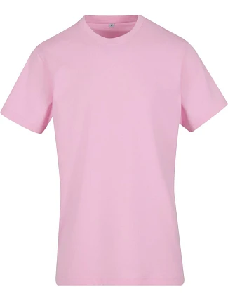 Build your Brand BY 004 Tričko z těžké bavlny 56.0004 soft pink