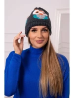 Dámská čepice Ofelia K349 graphite Dámská čepice Ofelia K349 graphite