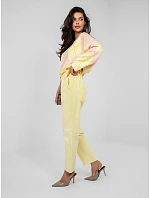 Kalhoty MI SP 2689.47 světle žluté