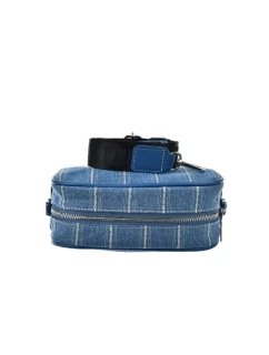 Big Star Denim Messenger Bag Modrá