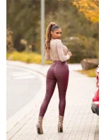 Sexy kožené kalhoty 2348 - Koucla